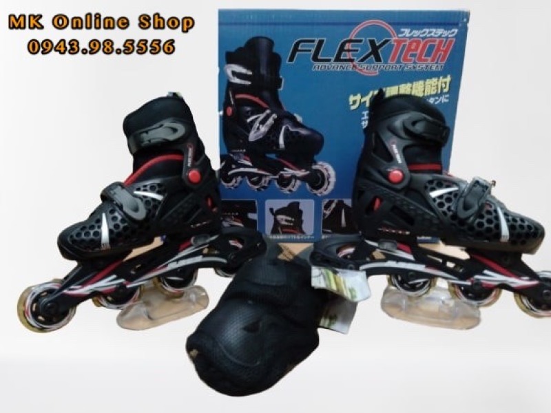 Phân phối Giầy Patin Flex Tech - Hàng Xuất Nhật - Siêu Đẹp, Siêu Rẻ