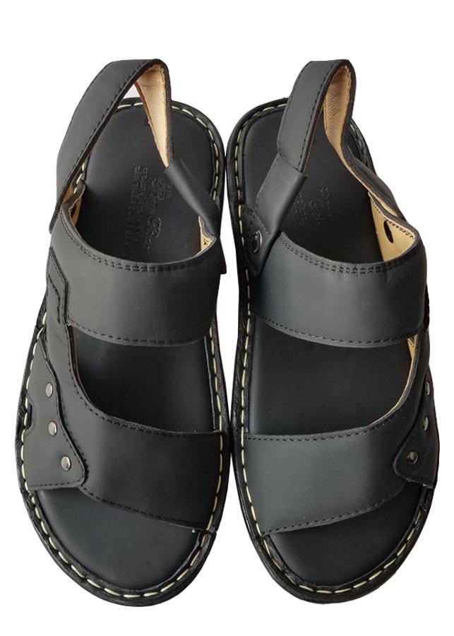 Sandal nam biggben da bò thật cao cấp sdb67