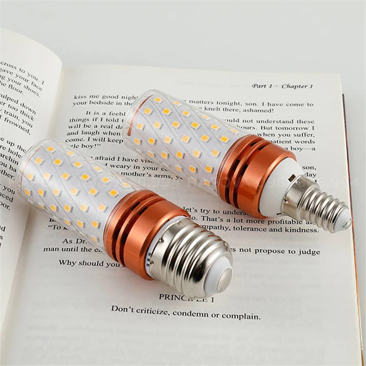 Bóng đèn led 3 Chế độ màu HAPOVA CHAIKI Đui E27, E14 mã 3612