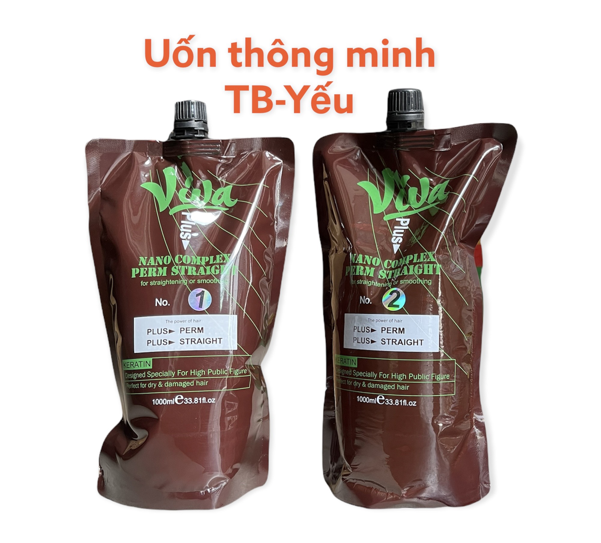 Thuốc uốn duỗi thông minh VIVA 1000ml x 2 túi