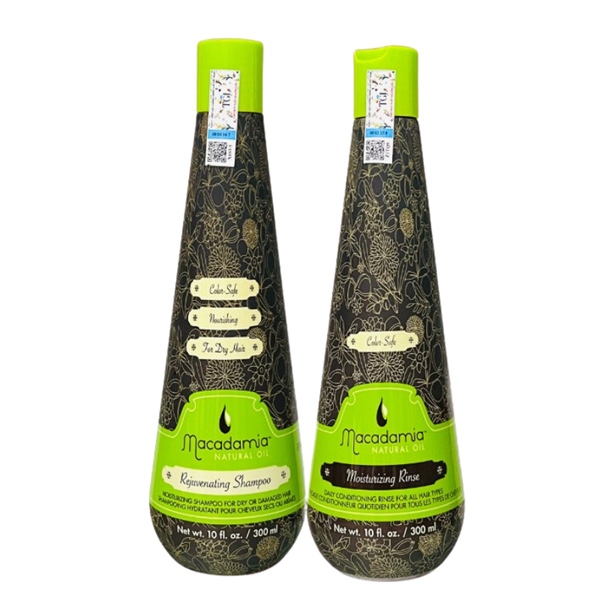 Bộ Gội Xả Trẻ Hóa Tóc Siêu Mượt – MACADAMIA 300MLx2