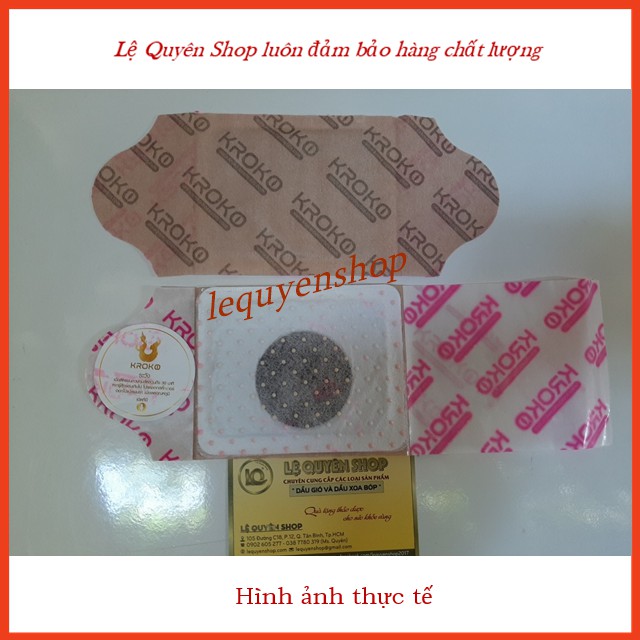 [Hiệu Qủa 100%] Combo 5 Miếng Dán Tan Mỡ KROKO Thái Lan