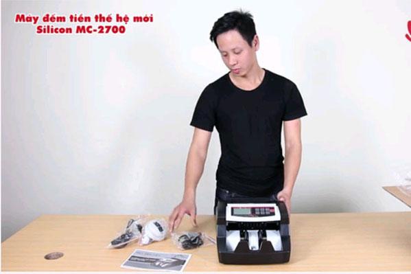 Máy đếm tiền Silicon MC-2700