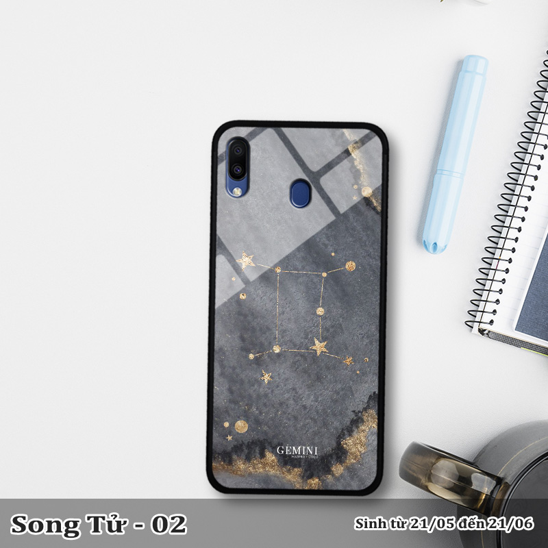 Ốp kính SAMSUNG M30 in cung hoàng đạo