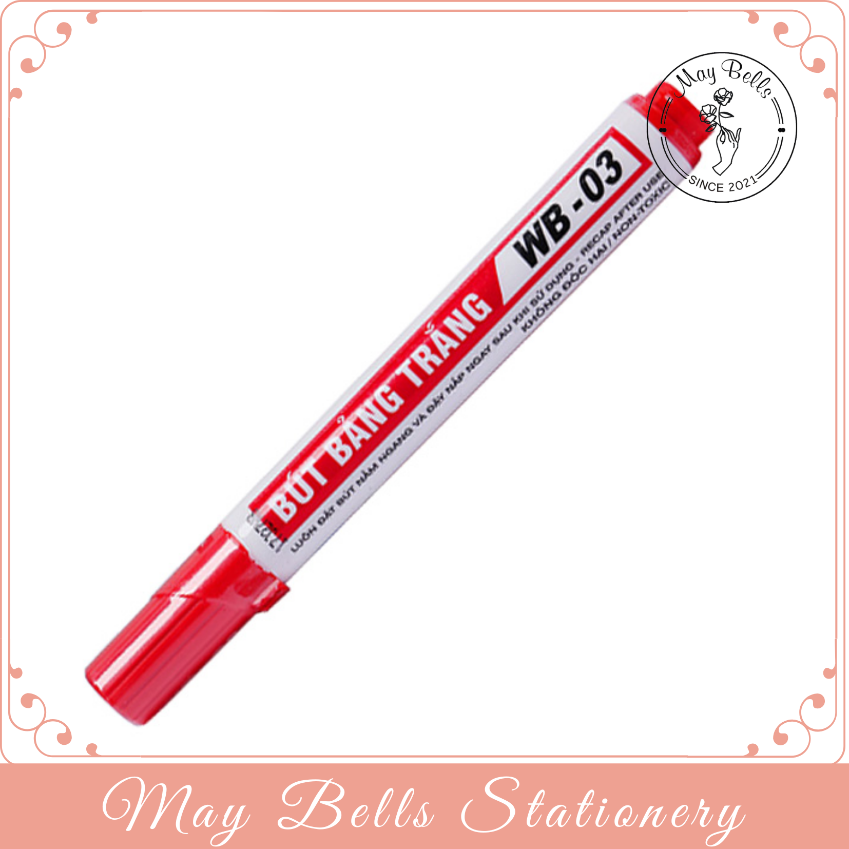 Bút lông bảng WB-03 xanh, đỏ, đen