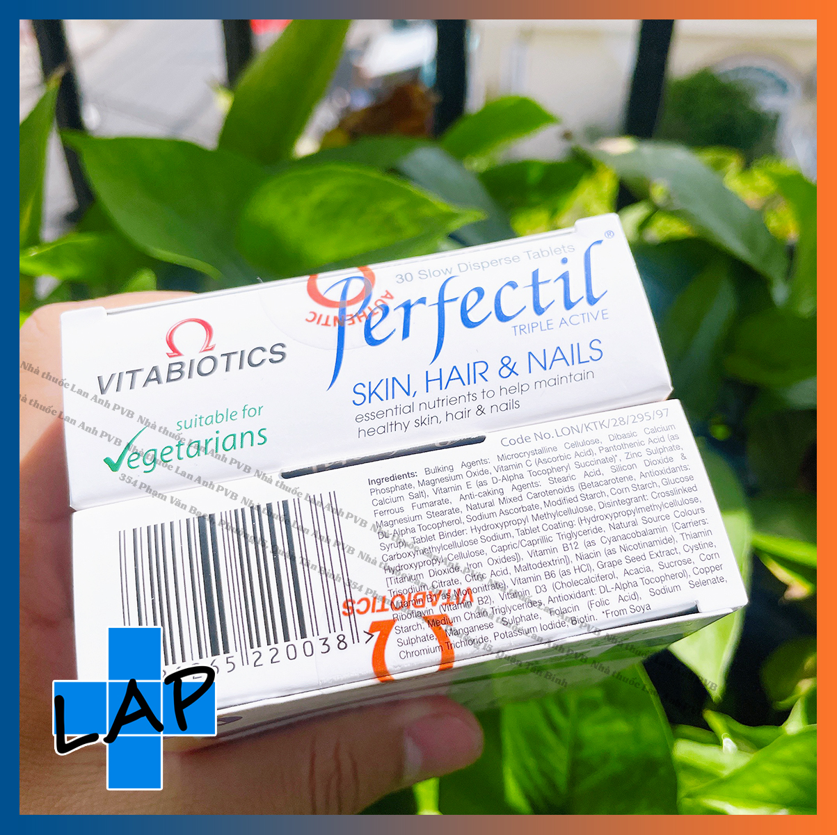 PERFECTIL (Hàng nhập khẩu) - Viên uống hỗ trợ làm đẹp da, tóc, móng chắc khỏe.