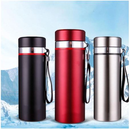 Bình giữ nhiệt inox nắp dẹt - Xlan 700ml