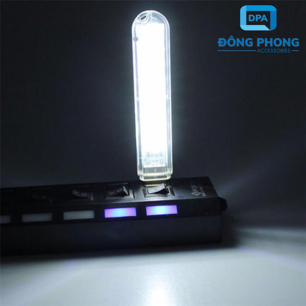 Đèn Led USB 8 Bóng Siêu Sáng
