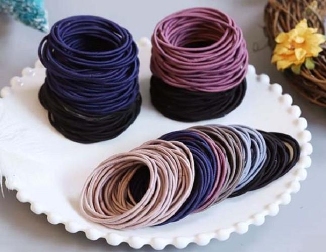 Combo 100 dây cột tóc