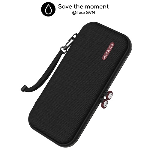 Bóp đựng edc skull & co cho nintendo switch oled / switch v1,2