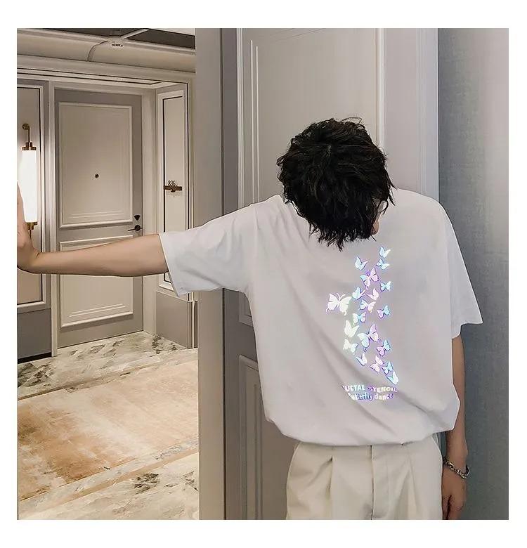 Unisex reflective butterfly dance Stee