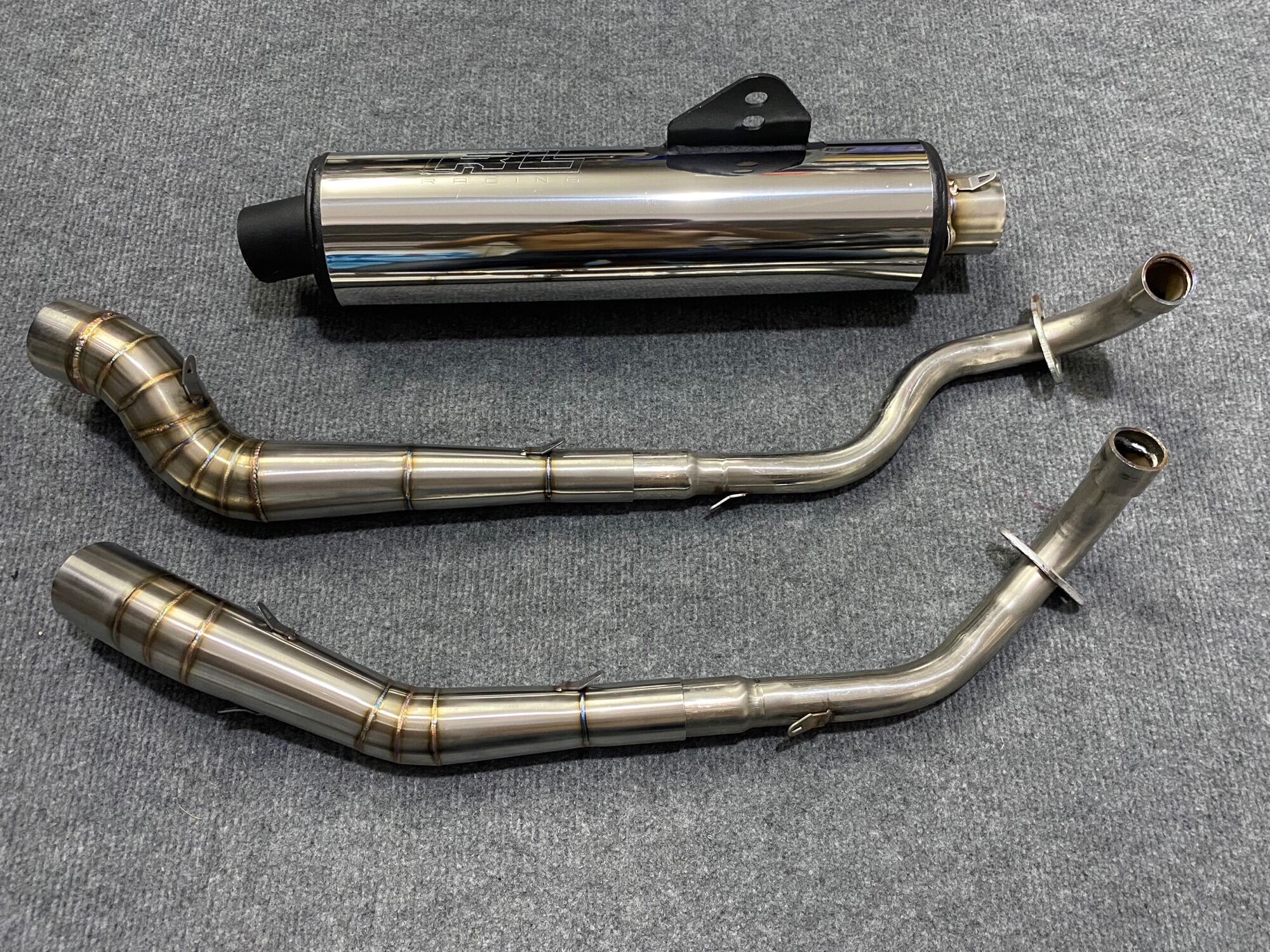 Lon pô cbr loại 1 full ốp inox âm thanh trầm ấm gắn mọi loại xe