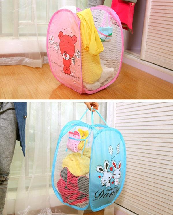 Giỏ túi lưới đựng đồ đa năng gấp gọn tiện dụng