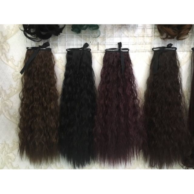 Cột Tóc Dập Xù Xinh Như Công Chúa Dài 60Cm