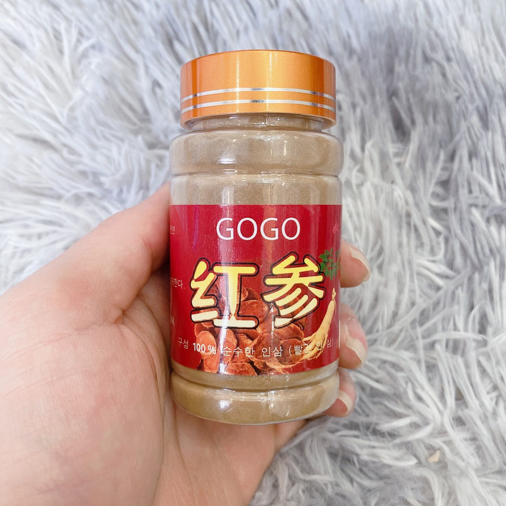 Bột hồng sâm Gogo cấy đẹp da dùng cho spa, cá nhân