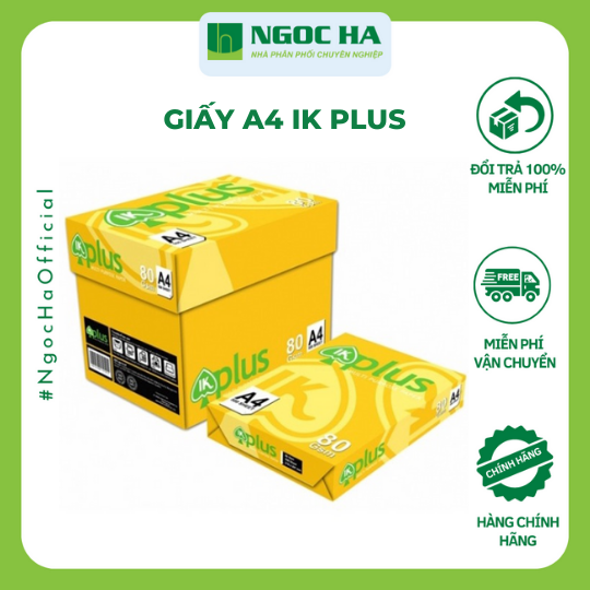 Thùng giấy A4 IK Plus 80gsm