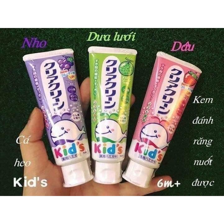 Kem đánh răng trẻ em Kao Kids