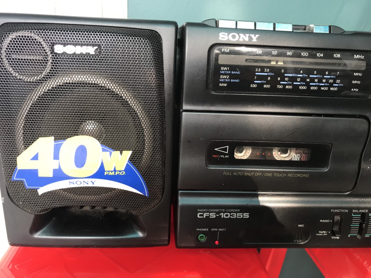 Radio Cassette SONY CFS 1035S