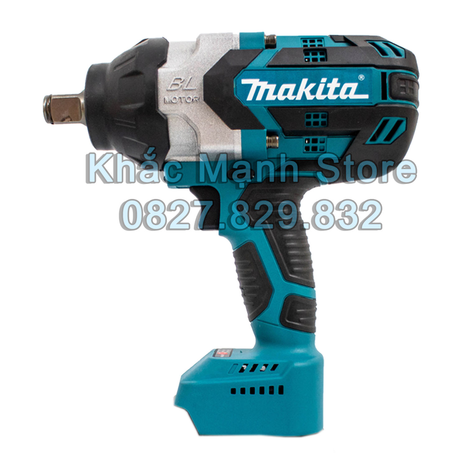 Thân máy siết bulong MAKITA - động cơ không chổi than- chân pin phổ thông