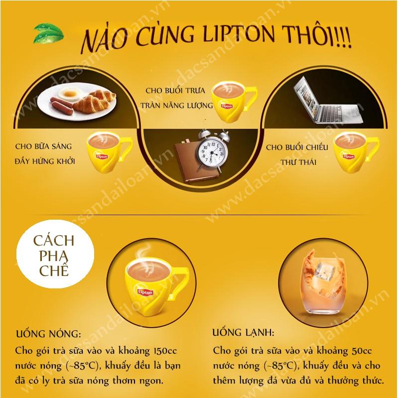 Trà Sữa Lipton Đài Loan (bịch 20 gói) hòa tan