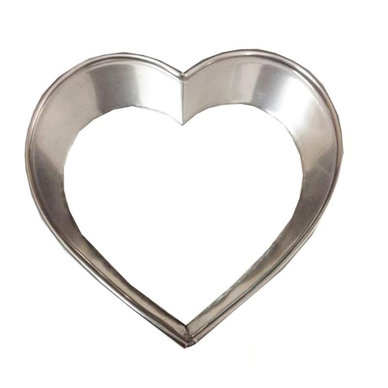 Khuôn ring mousse inox tim 24cm