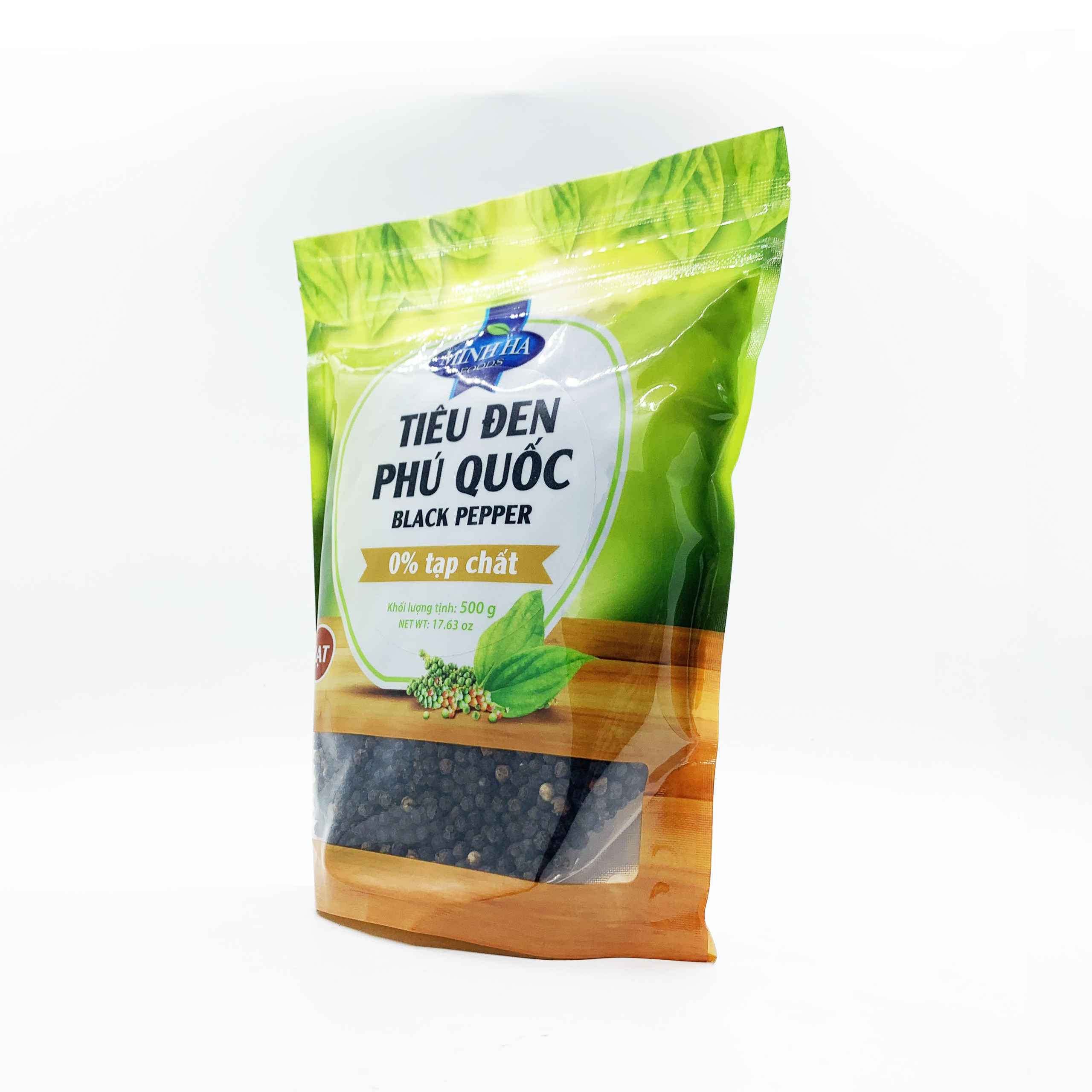 Tiêu đen Phú Quốc Nguyên hạt 500g