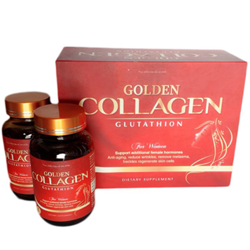 [CHÍNH HÃNG] Golden Collagen - Hỗ trợ làm giảm nám, tàn nhang