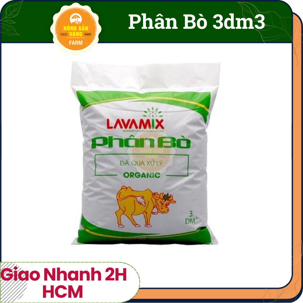 Cow manure organic has been processed, no bad smell, brewed Hoai item carefully, improvement and nutrient supply organic has for ground-shallow gold