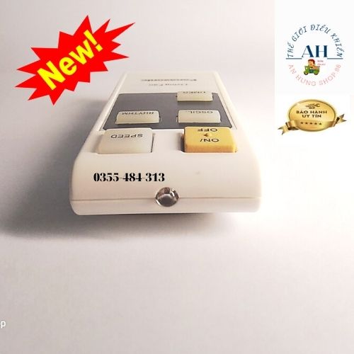 Remote điều khiển quạt Panasonic (sử dụng cho Quạt cây, quạt treo tường)