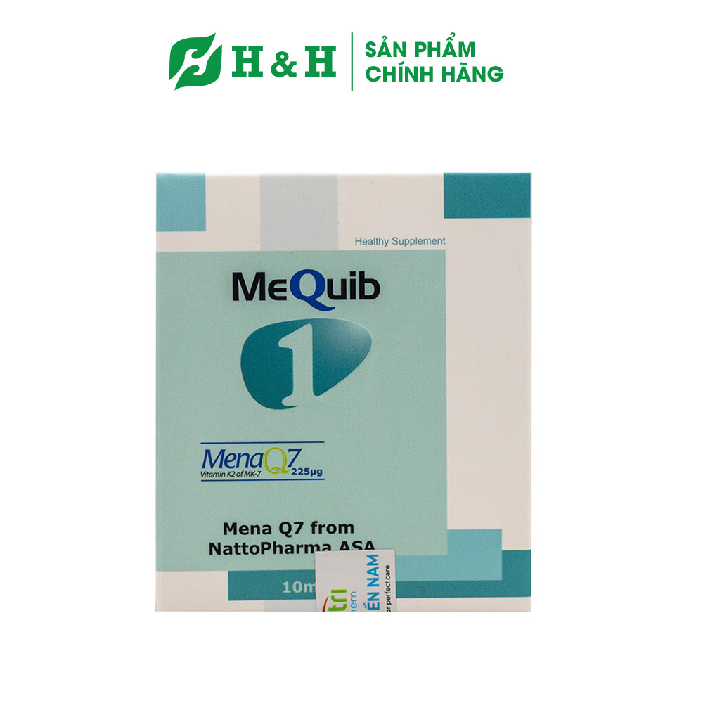 [HCM] MeQuib 1 - Bổ sung vitamin D3, K2 cho trẻ tăng cường hấp thu Calci (10ml)