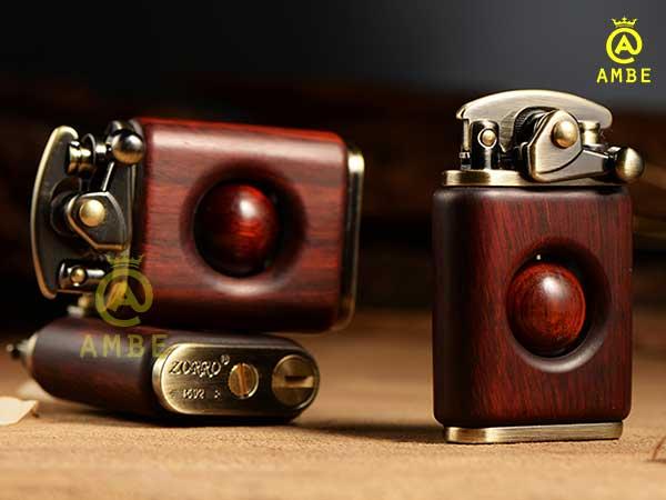 Bật lửa xăng đá cối xoay Zorro Z592-207