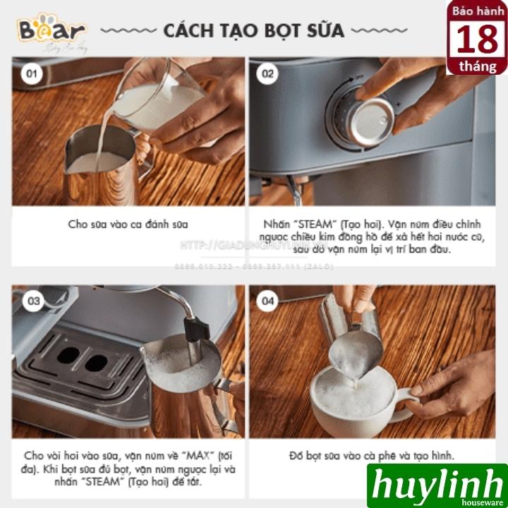 Máy pha cà phê Espresso Bear CF-B15V1 - Pha 1 - 2 tách tự động
