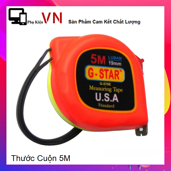 [HCM]⚡ Xã Kho ⚡ Thước Cuộn Dây Kéo Loại 5M - Siêu Bền