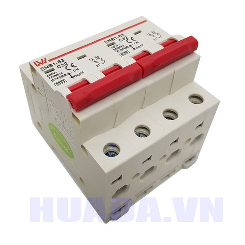 Aptomat đảo chiều 2 pha 32A - Aptomat đảo chiều 2 pha 63A