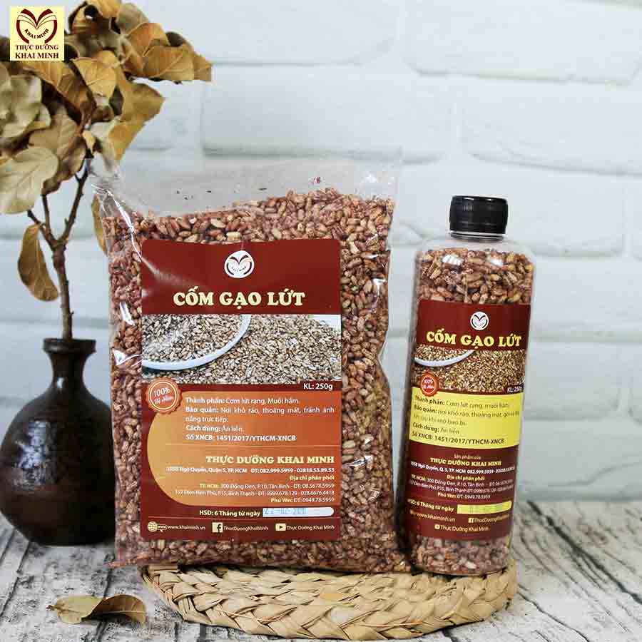 CỐM GẠO LỨT RANG 500G