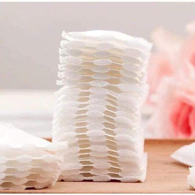 Bông tẩy trang 3 lớp Cotton Pads [Túi 222 miếng dày dặn]