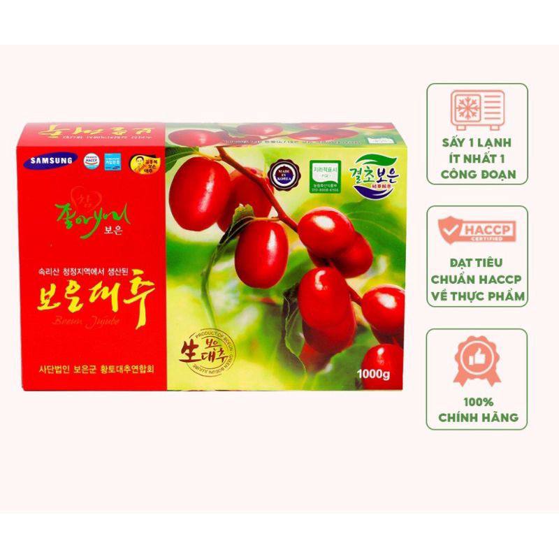 táo đỏ hàn quốc hộp 1kg