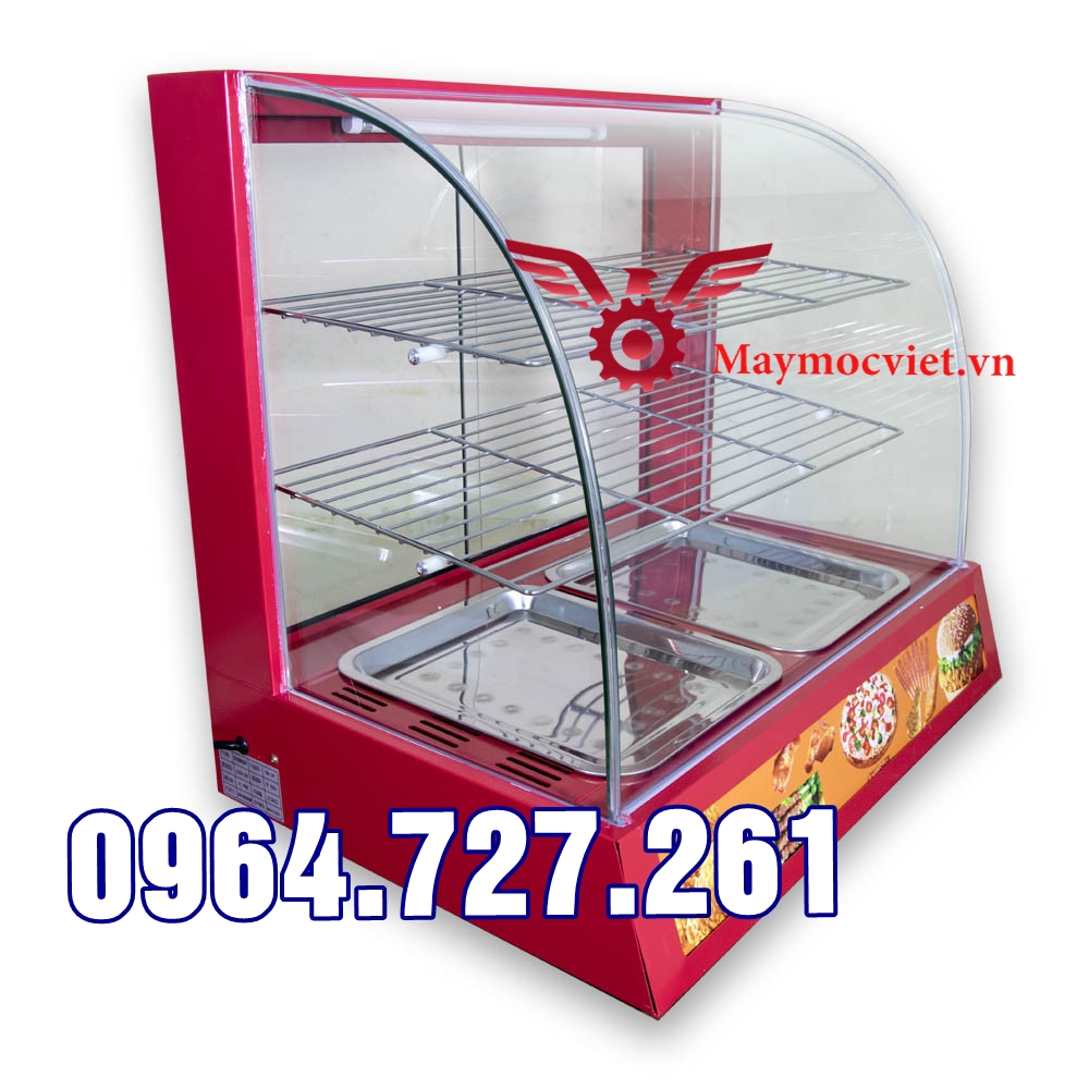 Tủ trưng bày gà rán 3 hàng 2 khay vm tb32
