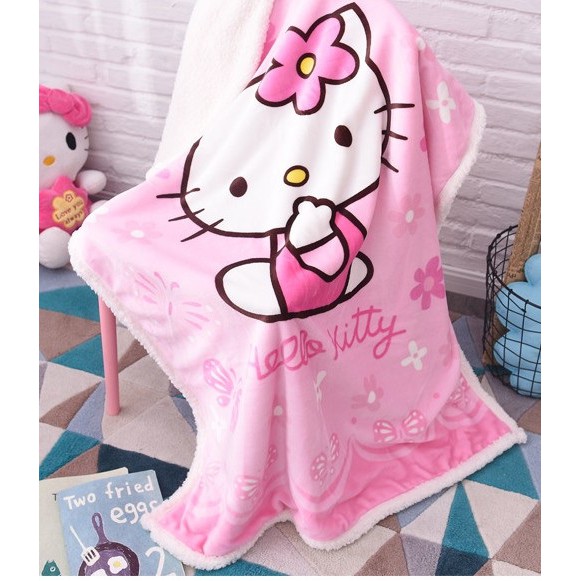 Chăn đắp lông cừu siêu mềm cho bé 1mx1m4