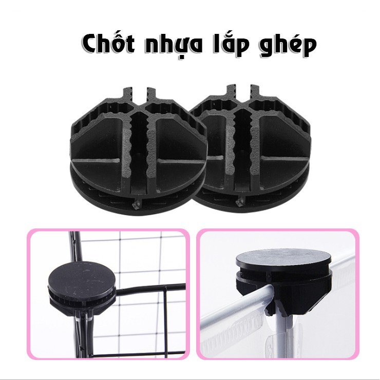 8 Chốt Nối Ghép Chuồng Quây Thú Cưng Chó Mèo - iPet Shop