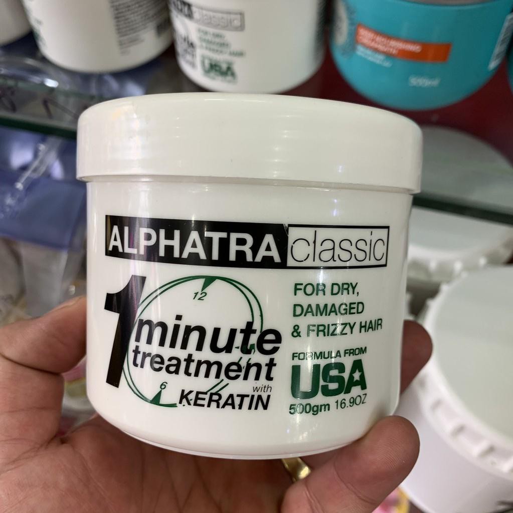Kem ủ 1 phút One Minute Treatment Alphatra Mỹ 500ml