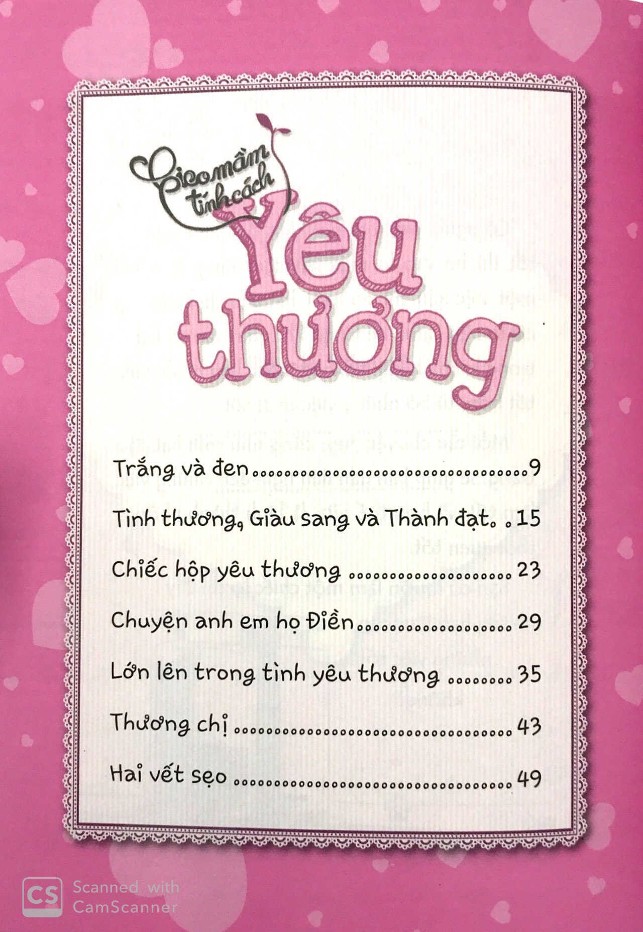 Gieo Mầm Tính Cách - Yêu Thương