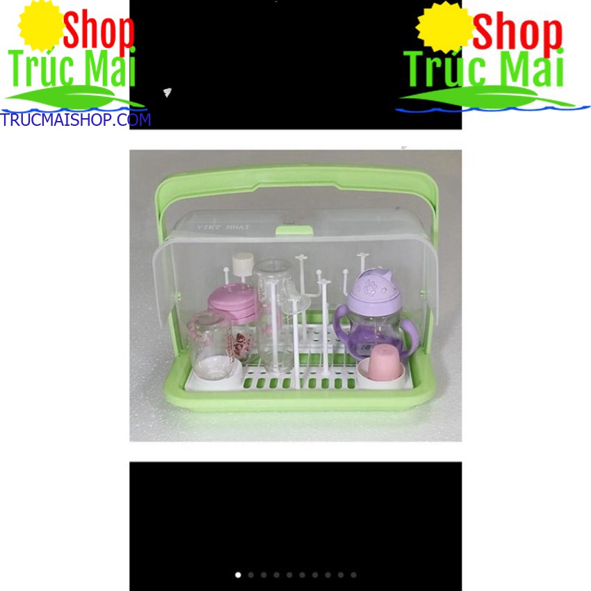 bình úp cốc, nhựa việt nhật cho bé