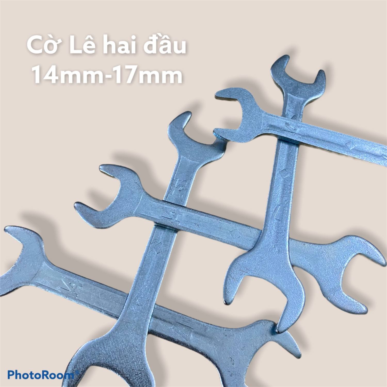 Cờ lê hai đầu miệng 17mm-19mm dài 13.5cm