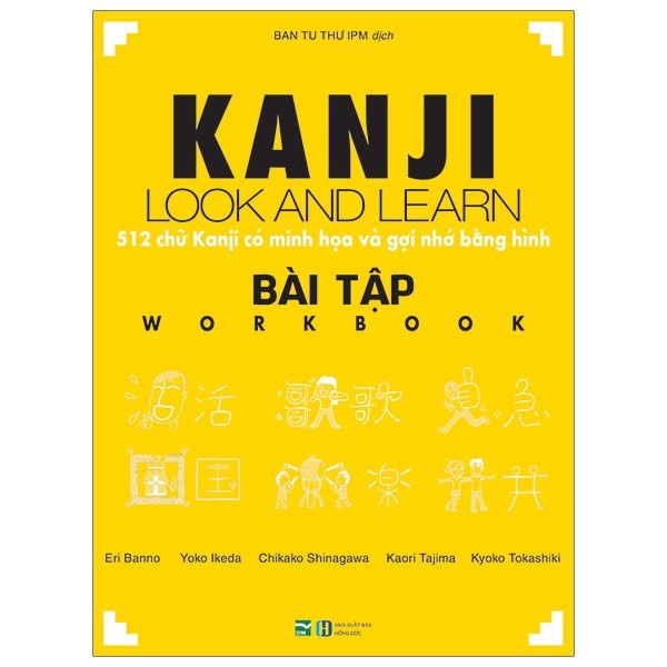Sách tiếng nhật - kanji look and learn n5.n4 sách bài tập