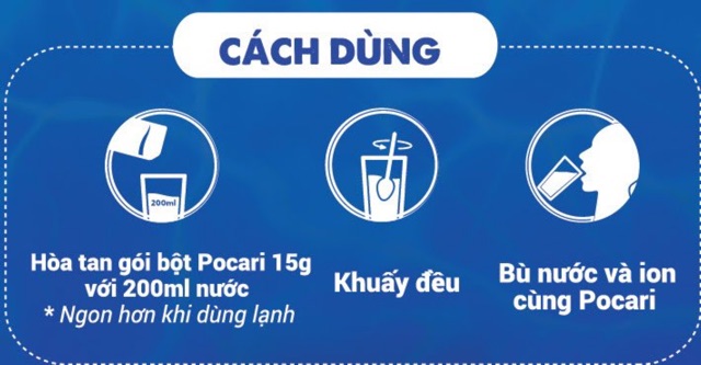 Thức uống bổ sung ion Pocari Sweat dạng bột giúp bù nước, điện giải - Hộp 13g x 5 gói