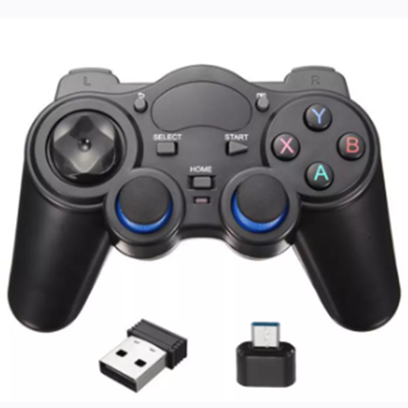 Tay cầm Không dây Chơi game Bluetooth 2.4G Type-C Micro usb Tay cầm chơi game Hộp HDTV Cho Máy Tính Bảng Android