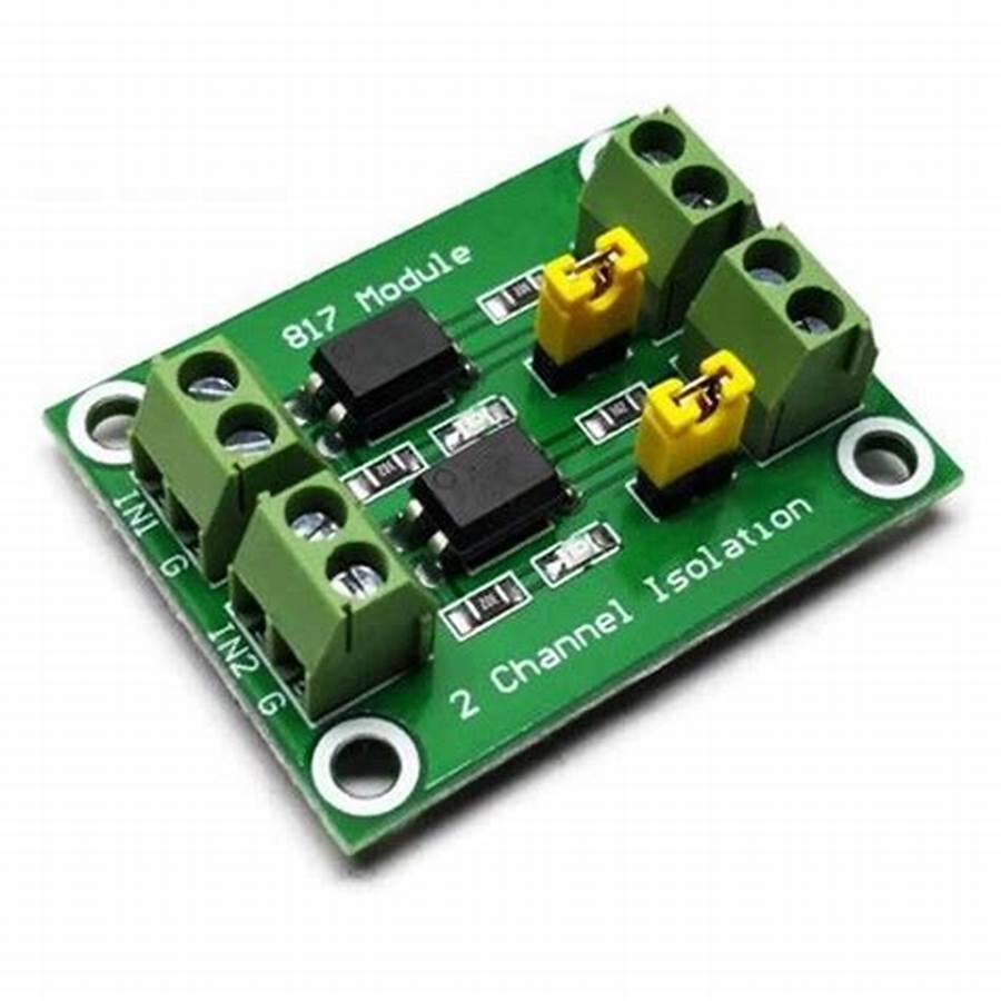 Mạch pc817 opto cách ly quang 2 kênh