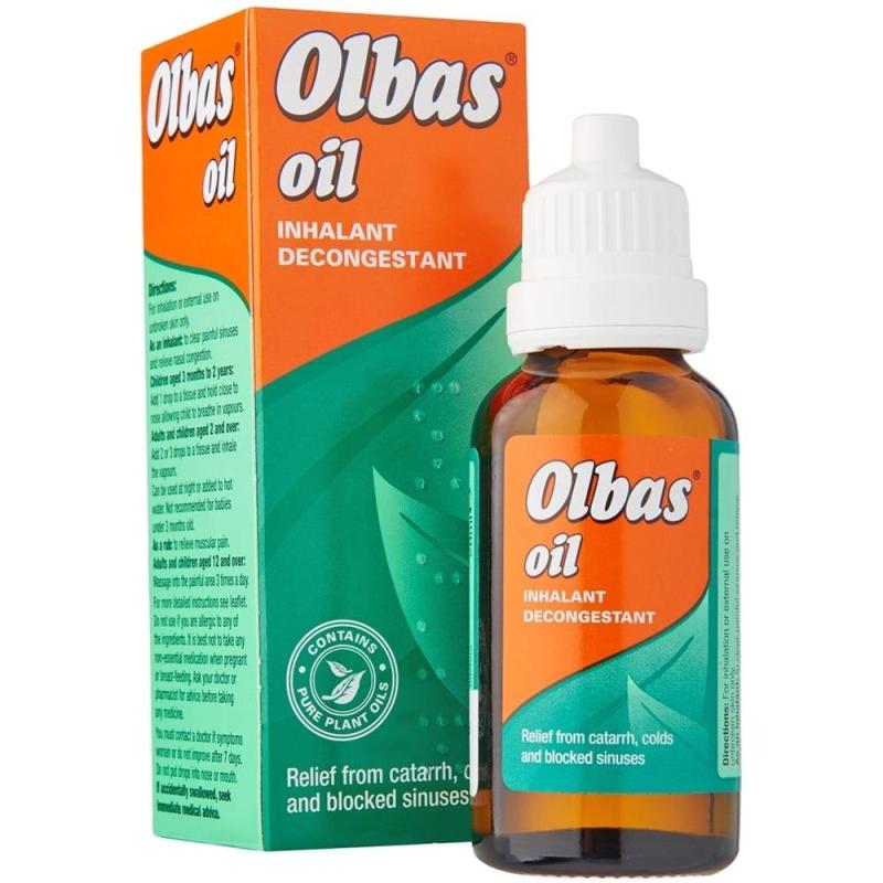 Tinh dầu Olbas Inhalant decongestant tốt nhất