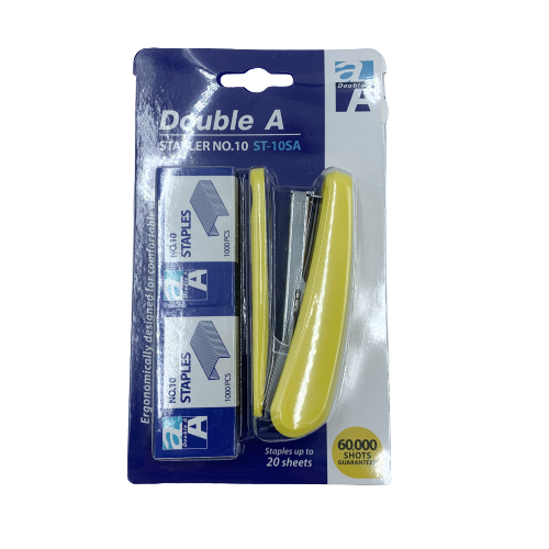 Double A Vỉ Dập Ghim Số 10 (1 Dập Ghim Số 10 + 2 Đinh Ghim Số 10)